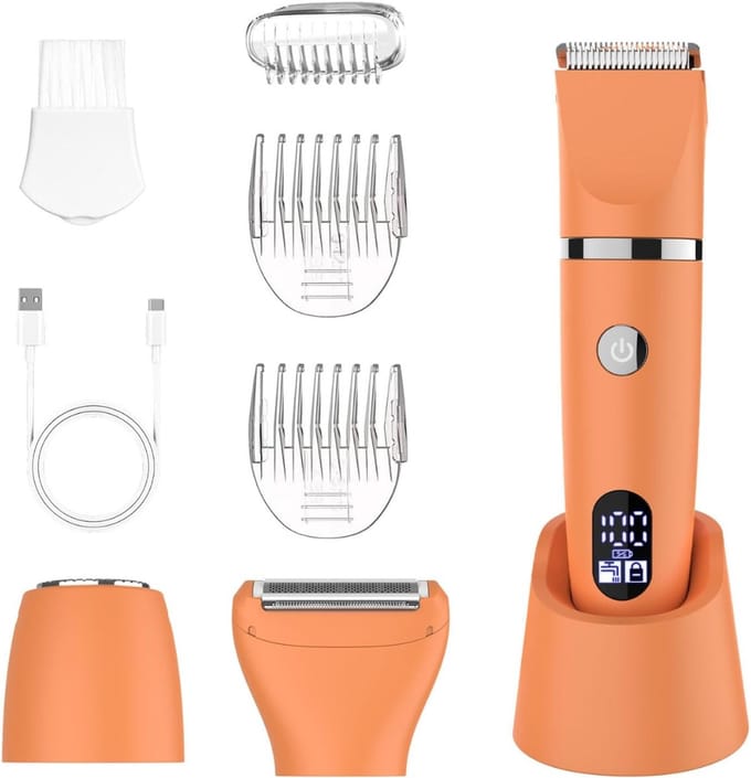 SCH® Bikinitrimmer - Trimmer - Oranje - ‎ 20cm x 14cm x 6cm
