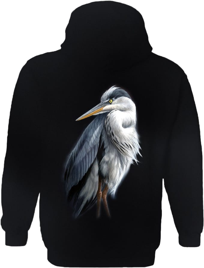 Reiger Heron The Coloured House Hoodie M