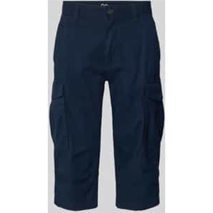 relaxed fit cargoshorts van katoenmix