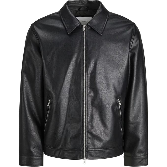 JACK&JONES - JJECASABLANCA PU JACKET NOOS - Heren - Buitenjassen