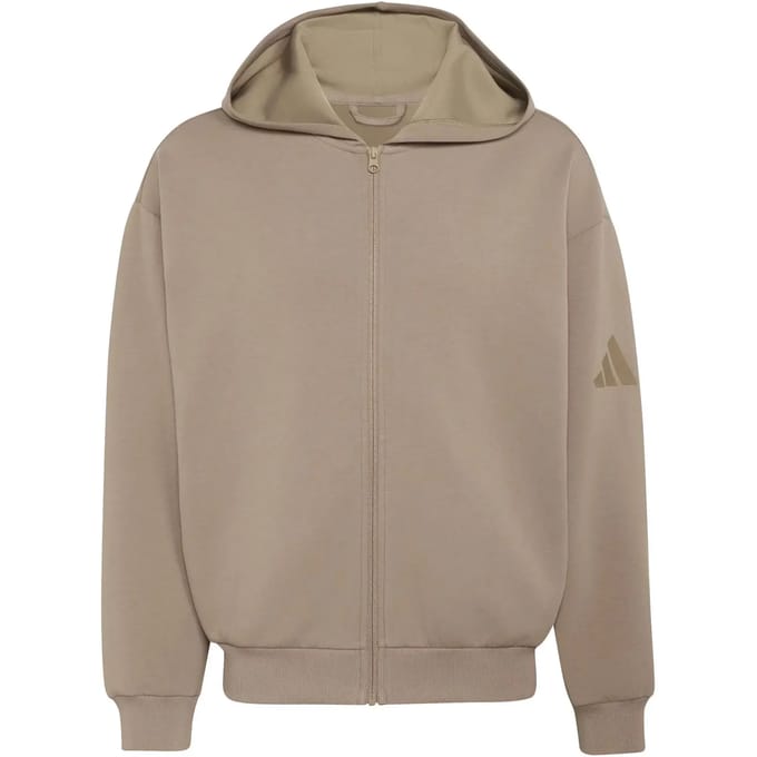 Adidas Soft Lux Sweatshirt Met Rits Beige S / Regular Man