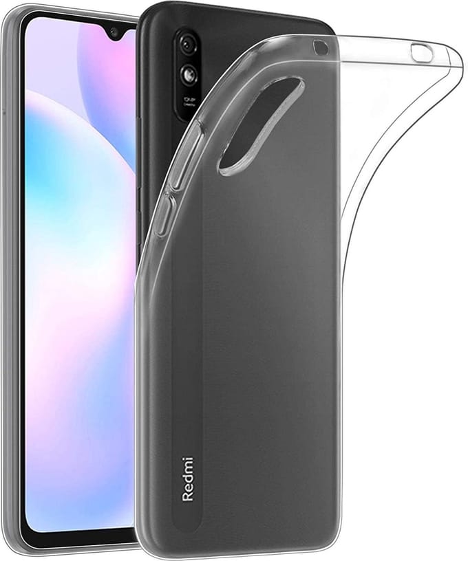 Hoesje voor Xiaomi Redmi 9A backcover Shockproof siliconen Transparant