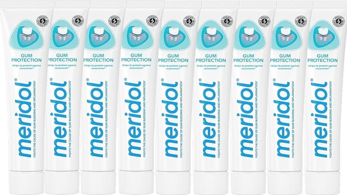 Meridol Tandpasta - Voordeelverpakking 9 x 75 ml