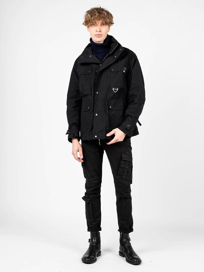 Diesel jas J-Ahkee Mannen zwart