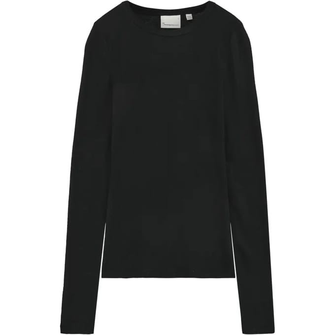 Merino Lange Mouwen T-shirt Dames KnowledgeCotton Apparel