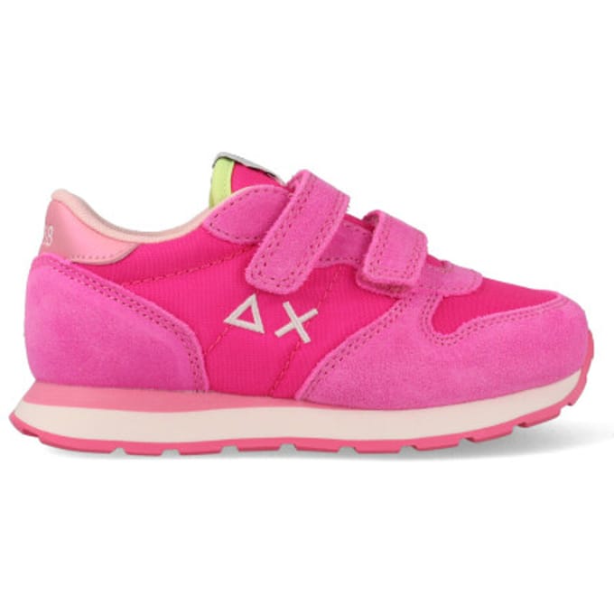 Sun68 Girls Ally Solid Sneakers - Meisjes - Roze - Maat 25