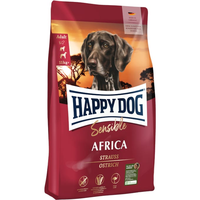Happy Dog Supreme "Kleine Wereldreis" 3 x 4 kg - Pakket 3: Toscane, Ierland & Afrika