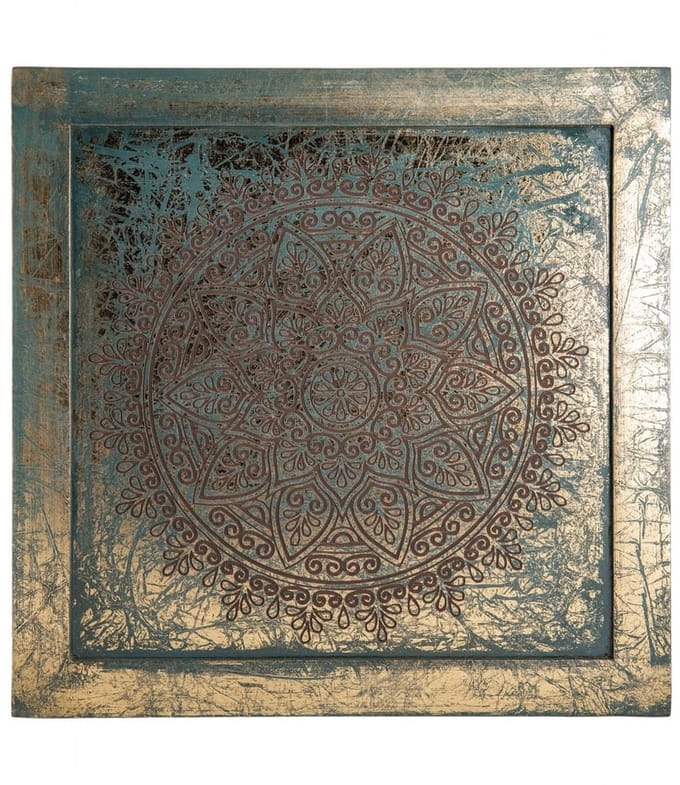 Wanddecoratie Mandala energieplaat