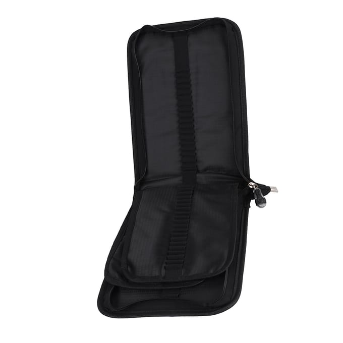 Trousse à crayons grande capacité 120 emplacements, sac de rangement black