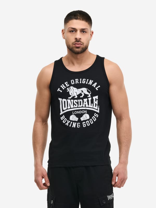 Lonsdale London BOWES Heren Top - zwart - M