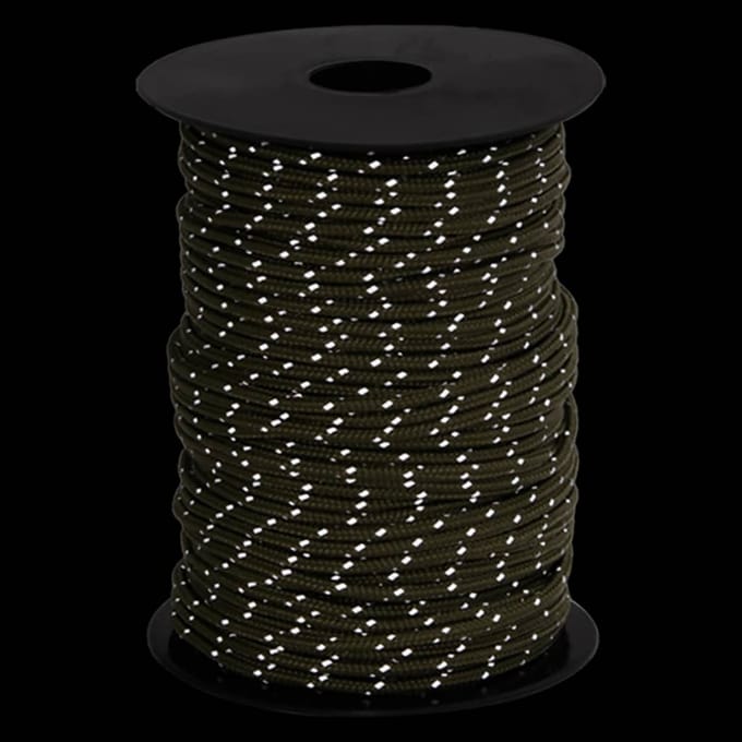 vidaXL - Tentscheerlijn - met - reflecterende - strips - en - spanners - 50 - m - 3 - mm