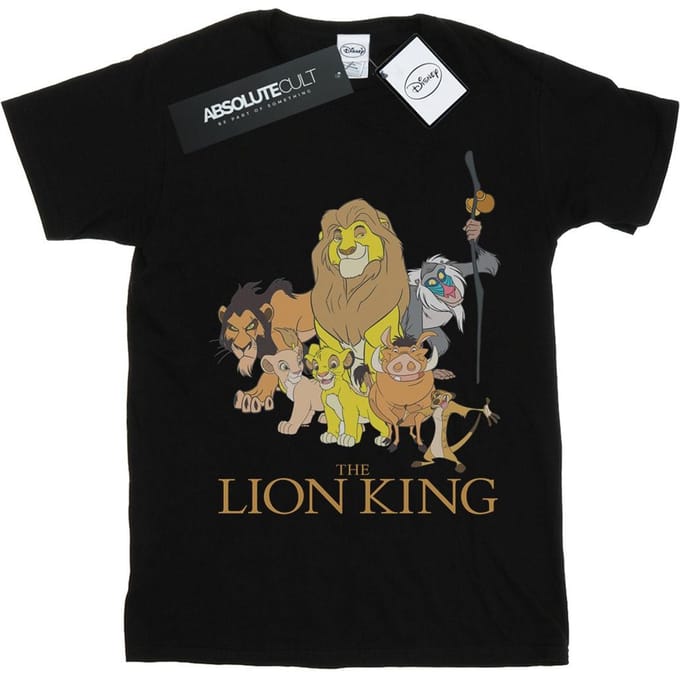 Li-cense Disney heren the lion king groep t-shirt