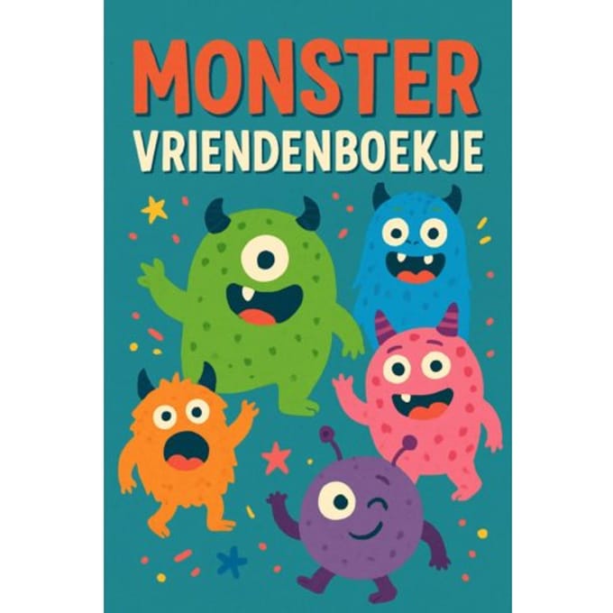 Monster Vriendenboekje - Andries B.V.