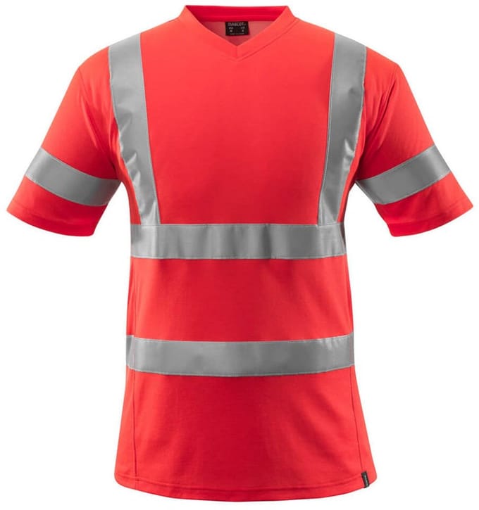 Mascot Safe Classic T-shirt 18282-995 - Hi-Vis rood - S