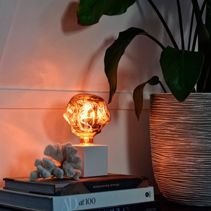 Calex Organic Neo Rose - E27 LED Lamp - Filament Lichtbron Dimbaar - 4W - Warm Wit Licht