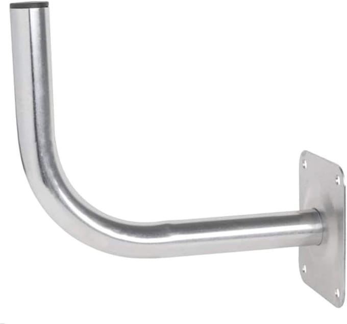 Balkonarm 30 cm Staal Balustrade Houder voor Satellietschotel en Antenne