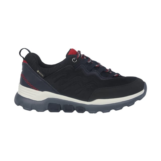 Gabor rollingsoft sensitive 96.927.46 - dames rollende wandelsneaker - Blauw - waterdicht - maat 37 (EU) 4 (UK)