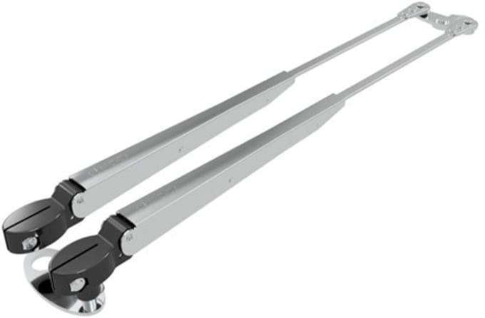 Roca Parallelarm W10/12/38L, RVS electr.gepolijst 324-462mm