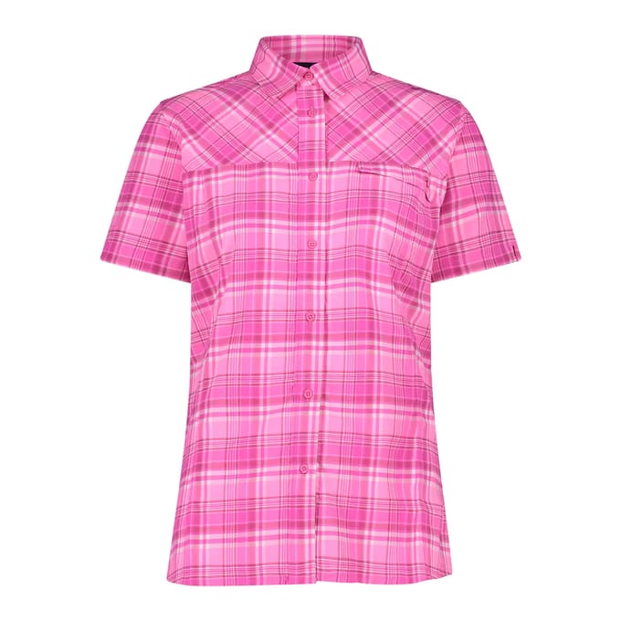 Vrouwelijke geruite blouse CMP