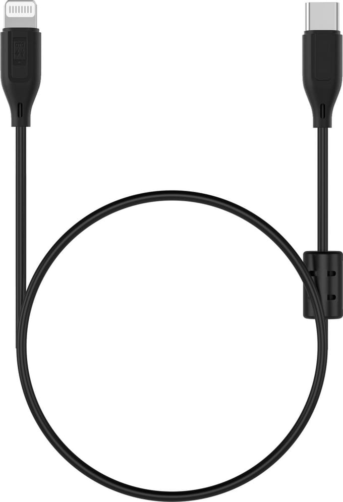 7RYMS UC-LN - USB-C naar Lightning audiokabel 2 meter - Geen kwaliteitsverlies - voor iPhone - Adapter - Zwart