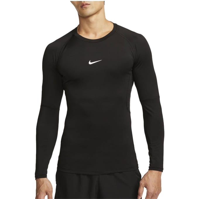 Nike Pro Dri-fit Training Ondergoed Met Lange Mouwen Zwart K010