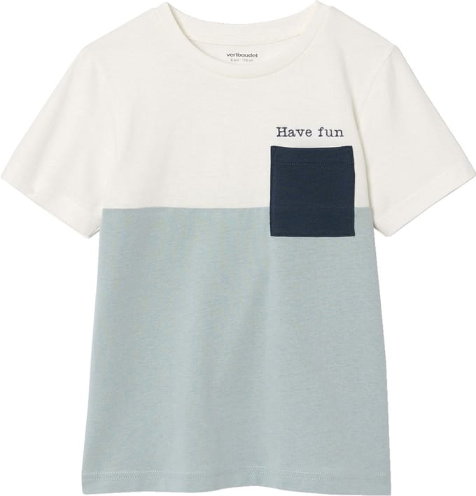 Vertbaudet Colorblock jongensshirt met korte mouwen