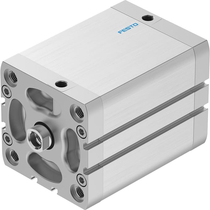 Festo Compacte Cilinder 80mm Boring 80mm Slag ISO 21287 Dubbelwerkend - 536371 - P2BQ2