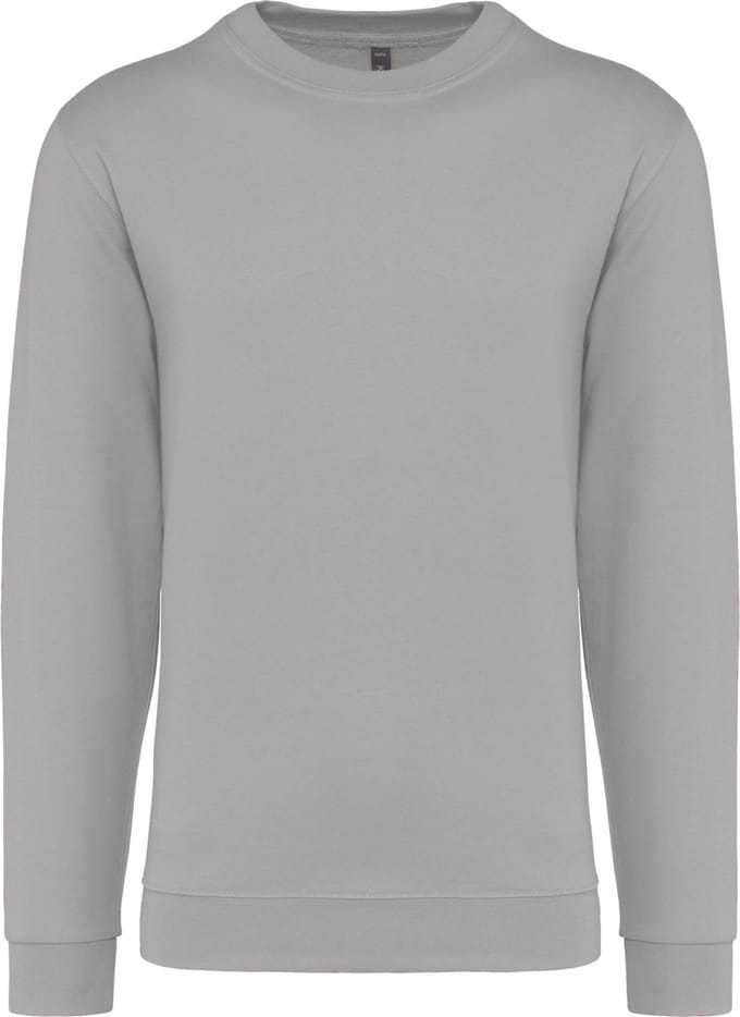 Sweater 'Crew Neck Sweatshirt' Kariban Collectie Basic+ M - Sweet Grey