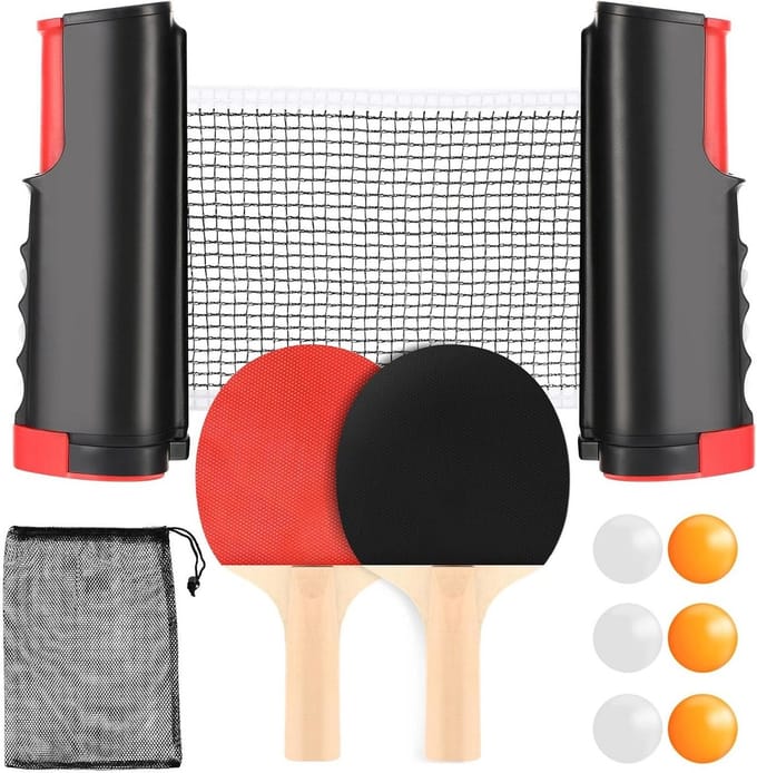 Complete Tafeltennis Set voor Binnen en Buiten Speelplezier