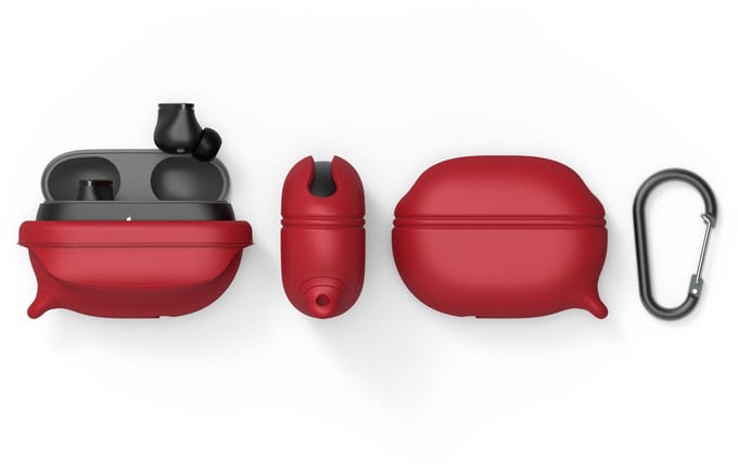 Catalyst Waterproof & Drop Proof Case Beats Studio Buds / Studio Buds + Red
