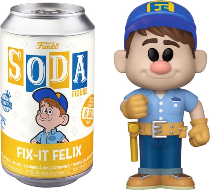 Vinyl Soda Figure Fix-It Felix LE 6500 Pcs