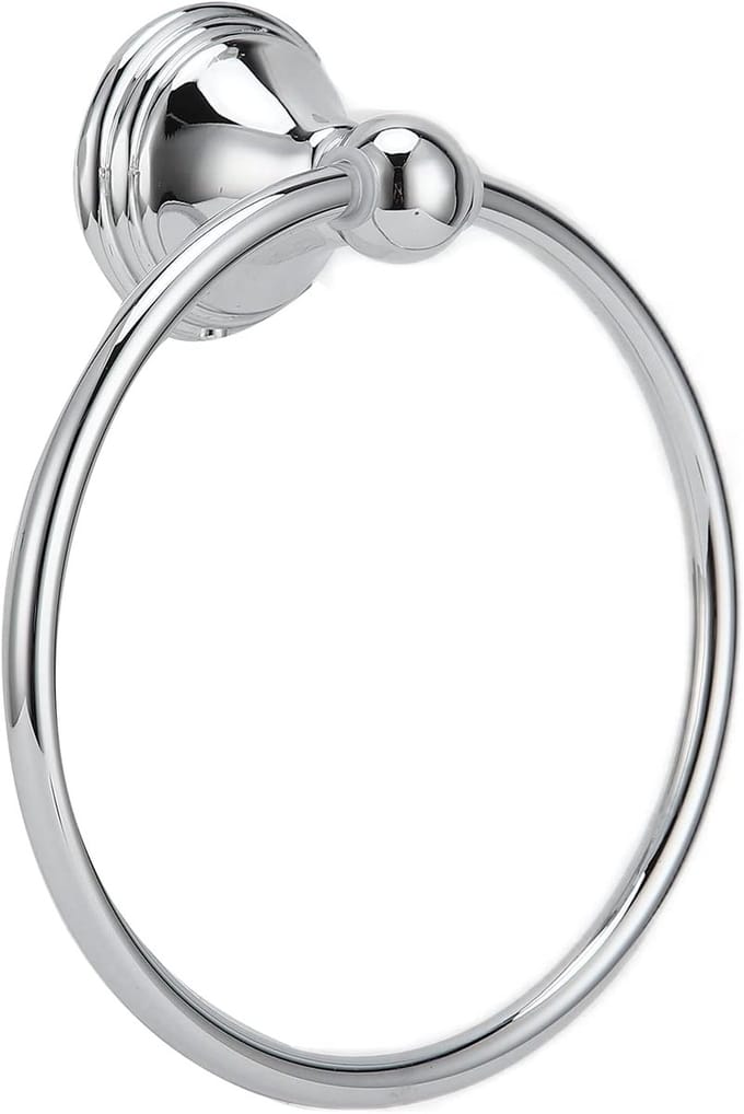 Handdoekring-Handdoekrek-Retrostijl-Badkamer-Hardwarerek (893 Chrome Handdoekring)