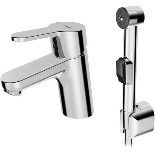 Hansaprimo basin single-lever mixer with functional shower 49462203