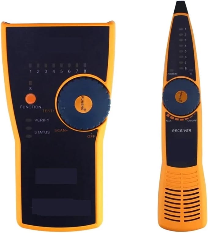 Netwerkkabel Tester - POE Kabelzoeker - Netwerk Installatie - Anti-interferentie Technologie - Compact Ontwerp