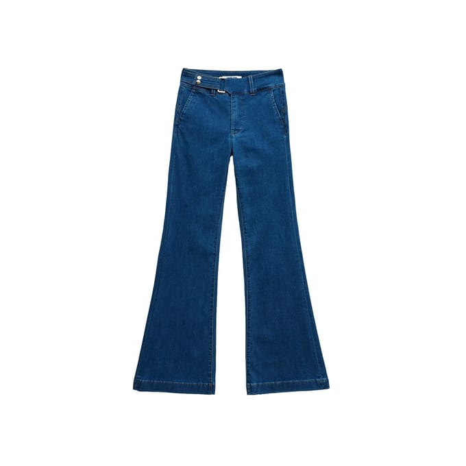 Flare Chino Jeans Dames Salsa Jeans Secret Push In