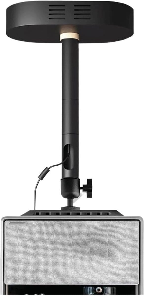 Projectorbeugel - Plafondmontage - Thuisbioscoop - Verstelbare arm - 10-40 cm - Zwart