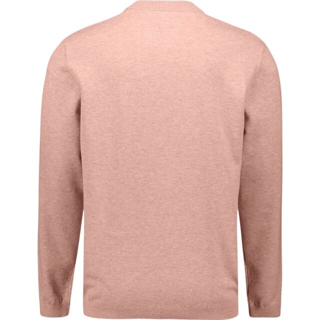 No Excess Pullover crew neck melange light mauve