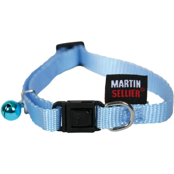 Effen nylon kattenhalsband Martin Sellier