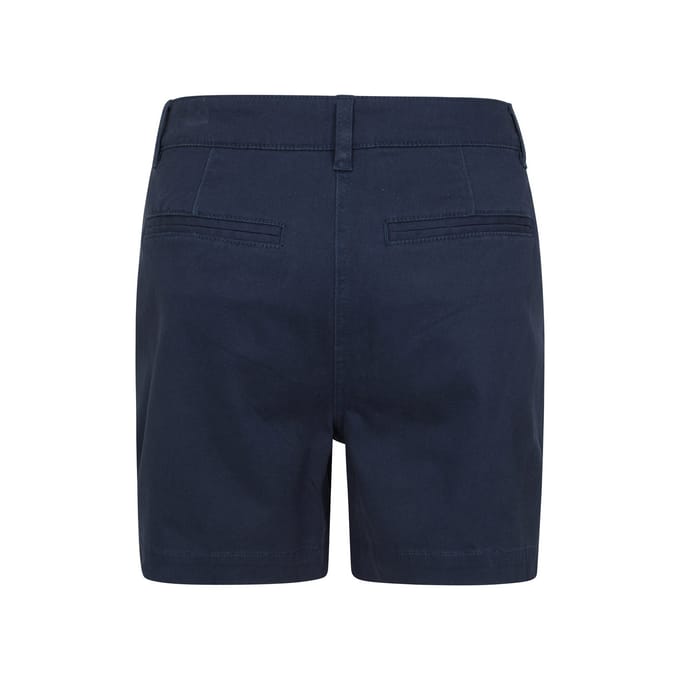 Mountain Warehouse Dames/Dames Bay Chino Organic Shorts (Marine)
