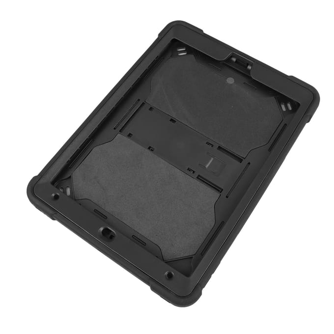 Étui pour Tablette Silicone Antichoc Protection contre les Chutes Coque Robuste pour Tablette avec Support pour Tablette IOS 10.2 2019 2020 2021 gray