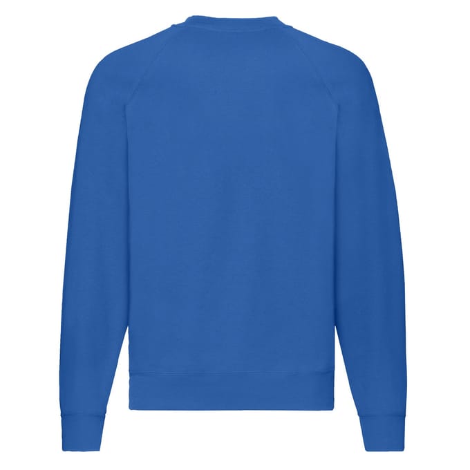 Fruit of the Loom Heren Klassiek Raglan Sweatshirt (Koningsblauw)