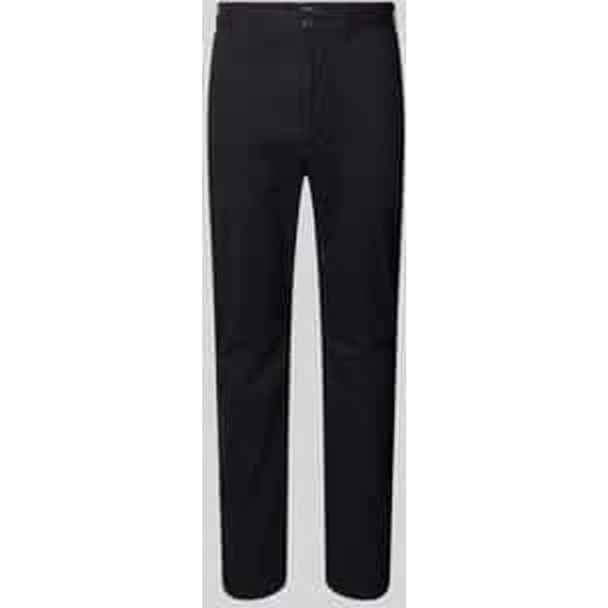 Slim fit broek met achterzakken
