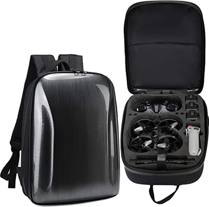 Opslag Rugzak voor Drone en Accessoires - Modern Zwart Design