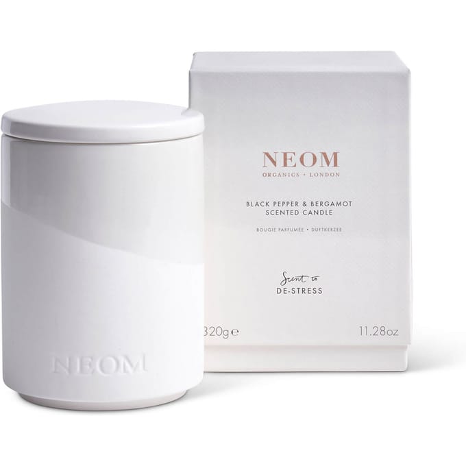 NEOM Geurkaars Zwarte Peper en Bergamot 320g