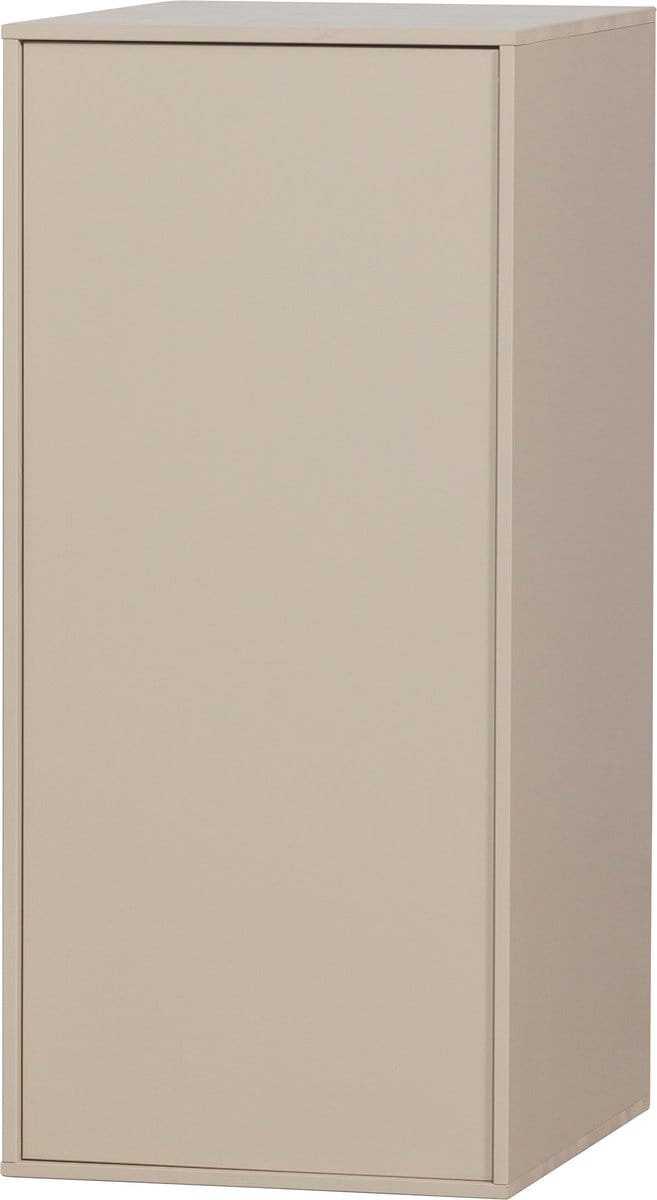 vtwonen Daily Kast Single - Grenenhout - Dakargrau/Grijs - 110x50x58 cm
