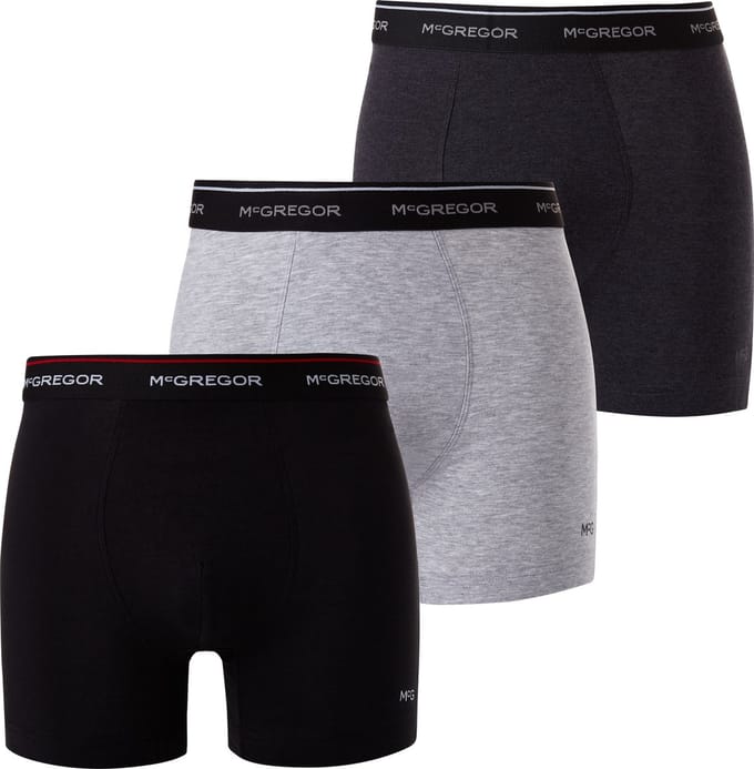 McGregor New York onderbroeken Heren | Maat XL | 3-pack Boxershorts | Grijs