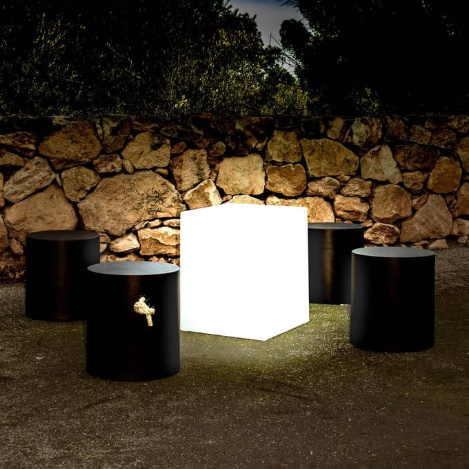 Newgarden Cuby sfeerlamp kubus hoogte 53cm