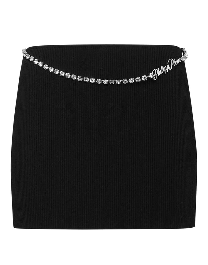 Gebreide Korte Rok Signature