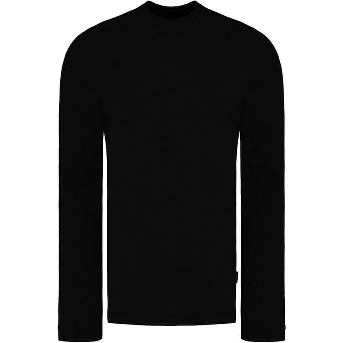 Ted Baker Staylay heren Zwarte sweater met structuur
