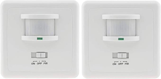 3-draads Bewegingsmelder 160° met 9 m Bereik voor Inbouw - Ideaal voor LED